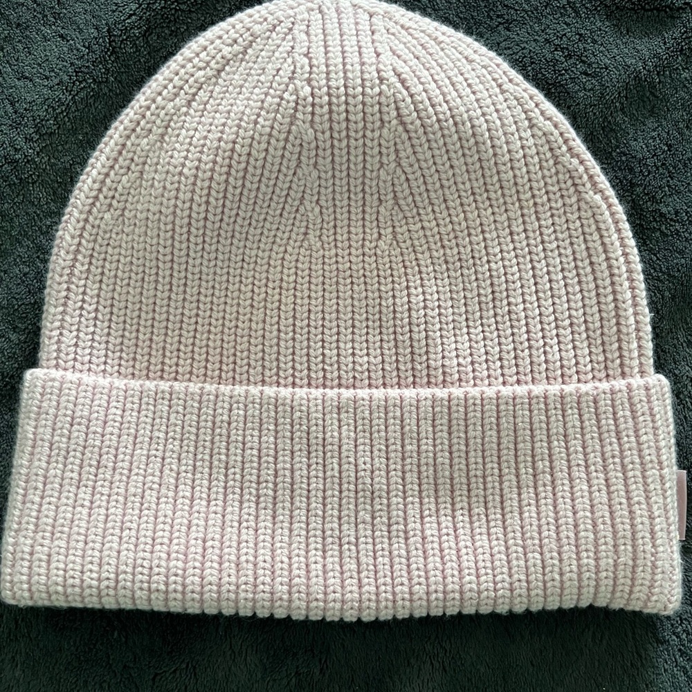Lululemon Light Pink Knit Hat L/XL